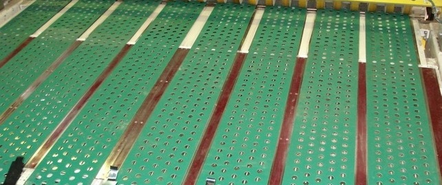 perforated conveyor belts
